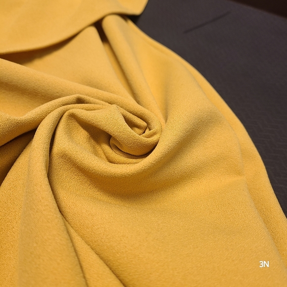 Pinc Mustard Off-Shoulder Mini Dress, S - Picture 8 of 8